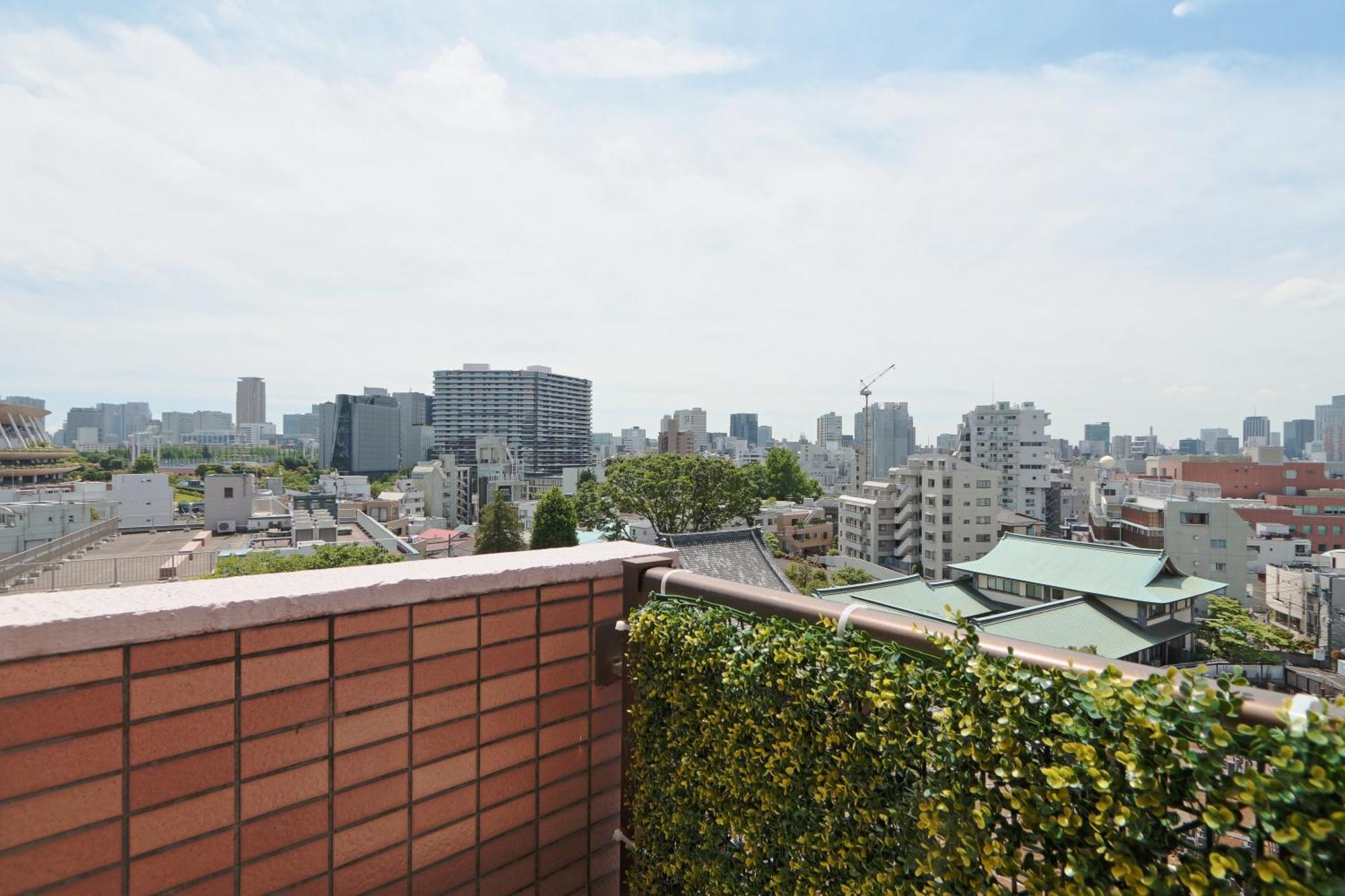 อพาร์ทเม้น V Close To Olympic Stadium Sendagaya Roof Terrace โตเกียว
